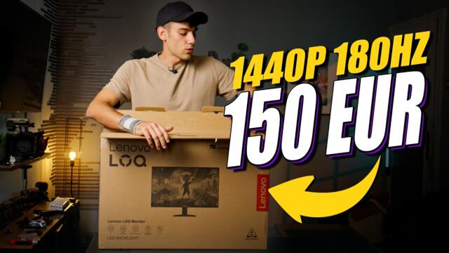 Заслужава ли си да си купим ЕВТИН монитор? | Lenovo LOQ 27Q-10 ревю
