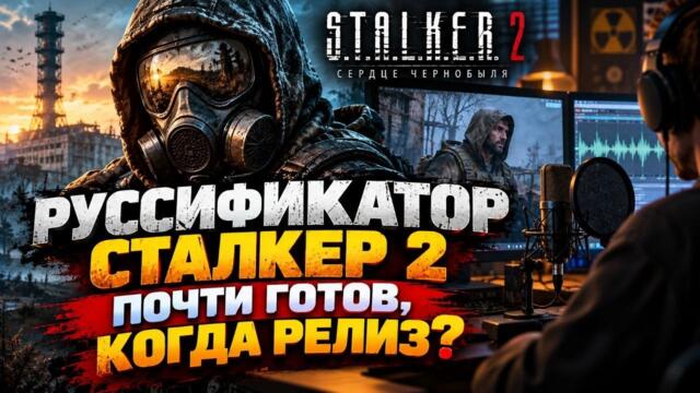 Руссификатор Сталкер 2 почти готов, когда релиз?