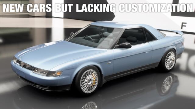 New Cars but lacking customization in Forza Horizon 6 + Festival Playlist Tunings