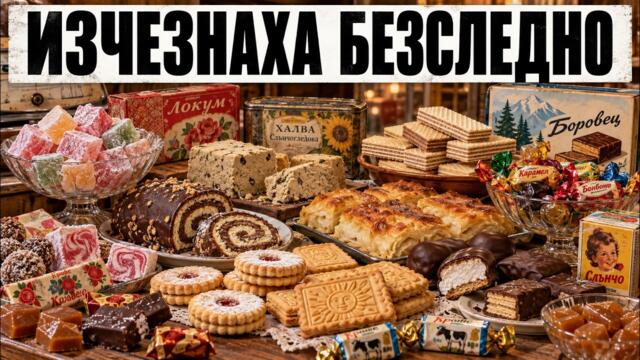 10 български сладкиша от едно време, които изчезнаха