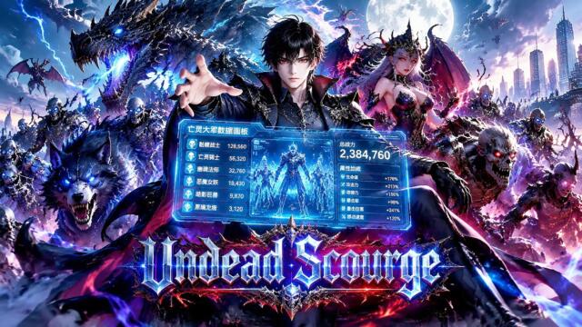 【DUB】He awakens unique hidden class, summons undead legions, becomes a self-made king.#anime
