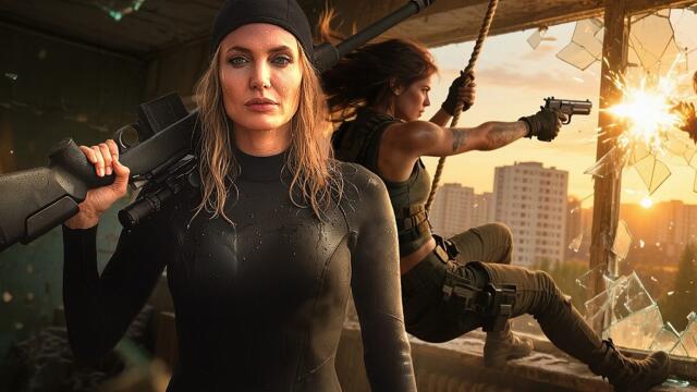 БАРЕЛИНА : Анджелина Джоли | Нов екшън филм 2026 | Пълен филм 4K #actionmovies
