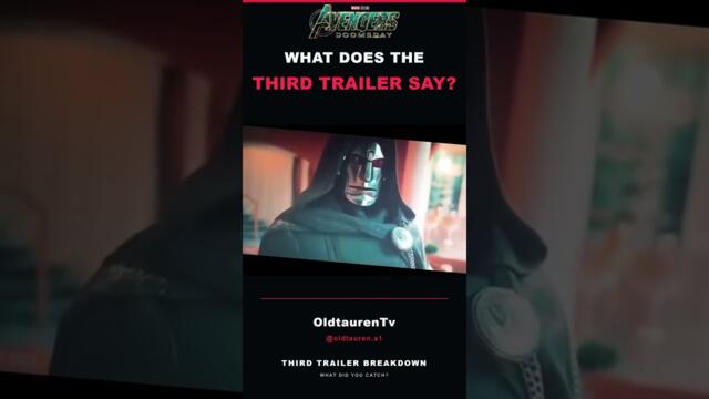Avengers: Doomsday Trailer 3 Breakdown & Hidden Details! ⚡ #Shorts