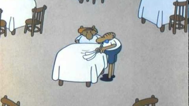 Тримата глупаци в ресторанта