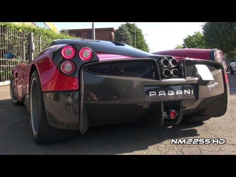 Pagani Huayra HUGE Acceleration and Revs!