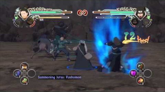 Shikamaru vs Kankuro