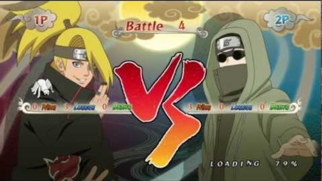 Deidara vs Shino