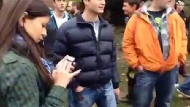 Протестът-сблъсъци 12.11.2013