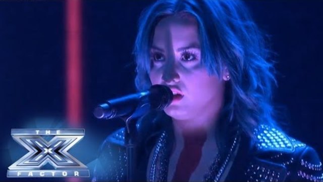 Demi Lovato is Live On Stage! - THE X FACTOR USA 2013