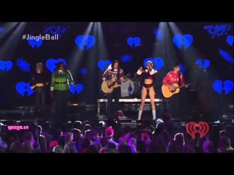 [HD] Miley Cyrus - Summertime Sadness Jingle Ball Madison Square Garden