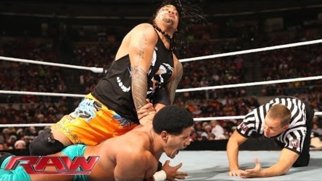 The Usos vs. The Prime Time Players: Raw, Dec. 23, 2013