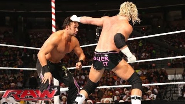 Dolph Ziggler vs. Fandango - Christmas Present on a Pole Match: Raw, Dec. 23, 2013