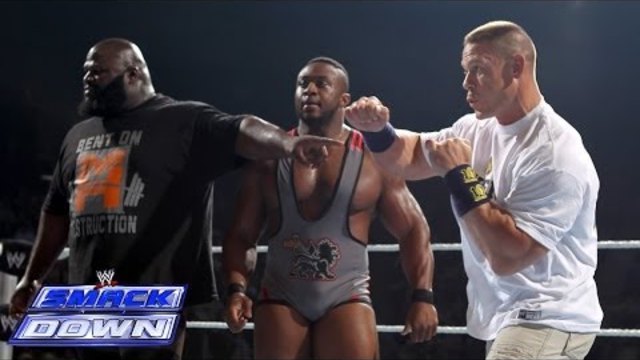 Mark Henry &amp; Big E Langston help John Cena fend off the Shield: SmackDown, Dec. 27, 2013