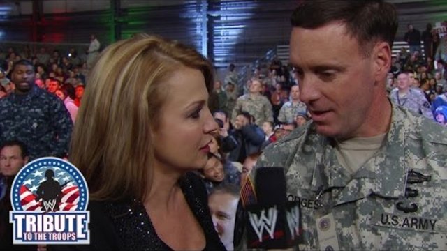 Michelle Beadle interviews Col. Hodges: Tribute to the Troops 2013