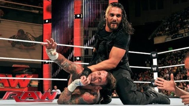 CM Punk vs. Seth Rollins: Raw, Dec. 30, 2013