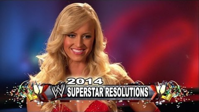 WWE Divas share their 2014 New Years Resolutions