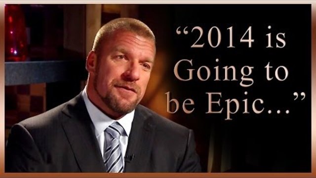 "2014 is going to be EPIC" - WWE COO Triple H addresses the returns of Brock Lesnar and Batista