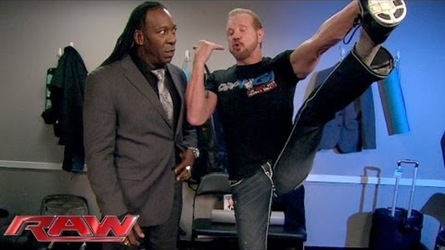 Booker T catches up with DDP while Ron Simmons looks on: Raw, Jan. 6, 2014