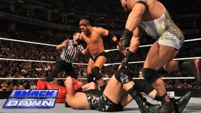 Rey Mysterio, Sin Cara &amp; Los Matadores vs. Curtis Axel, Ryback &amp; The Real Americans