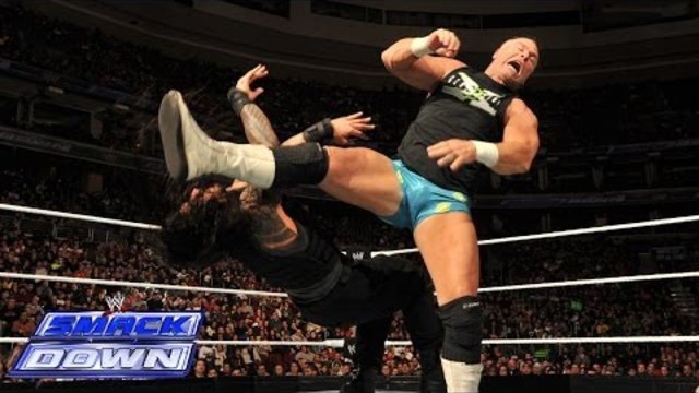 CM Punk &amp; The New Age Outlaws vs. The Shield: SmackDown, Jan. 10, 2014