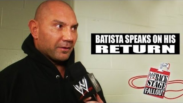 Batista is Back - Backstage Fallout - January 20, 2014