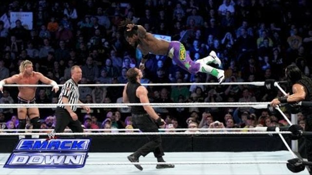 Kofi Kingston &amp; Dolph Zigger vs. Dean Ambrose &amp; Roman Reigns: SmackDown, Feb. 7, 2014