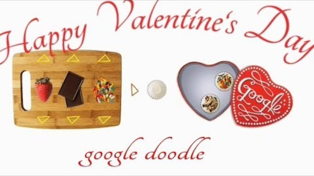 Свети Валентин е бил Лекар - Happy Valentine's Day - google doodle - Valentinstag 2014 Interactive Chocolate Creator ღ