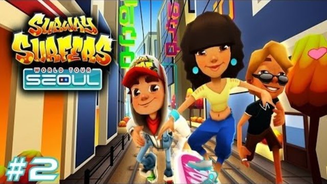 Subway Surfers: Seoul - Samsung Galaxy S3 Gameplay #2