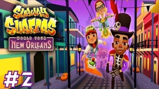Subway Surfers: New Orleans - Samsung Galaxy S3 Gameplay #2