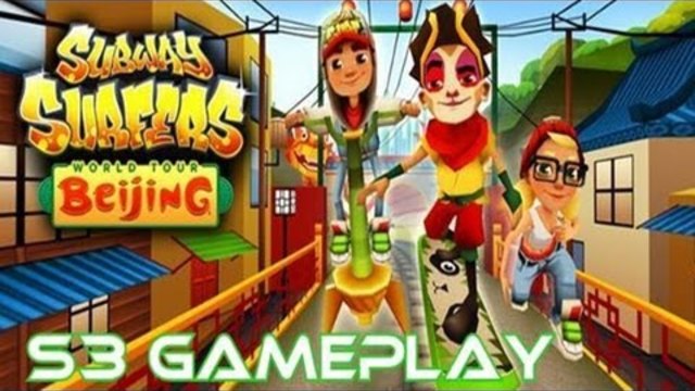 Subway Surfers: Beijing - Samsung Galaxy S3 Gameplay