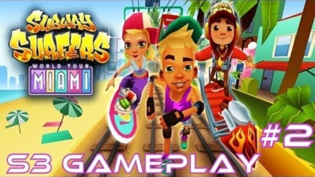 Subway Surfers: Miami - Samsung Galaxy S3 Gameplay #2