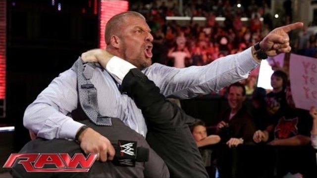 Triple H agrees to face Daniel Bryan at WrestleMania 30: Raw, March 10, 2014