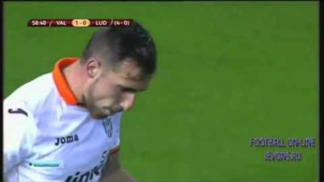 Лудогорец Валенсия 0:1 (20.03.2014)- Всички Голове ~ Ludogorets vs Valencia (Europa League)