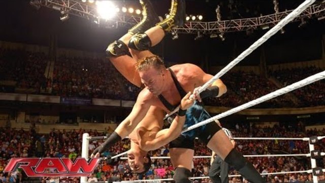 Rob Van Dam vs. Alberto Del Rio -- Intercontinental Title Tournament Match : Raw, April 14, 2014