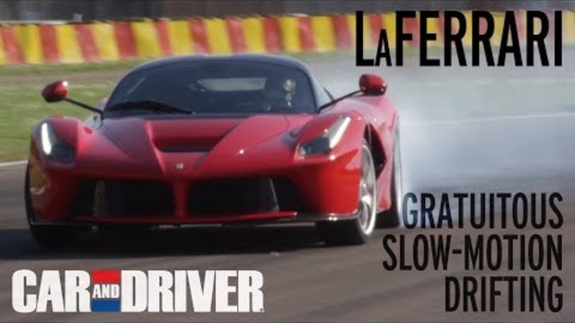 Ferrari LaFerrari - Slow-Motion Drifting