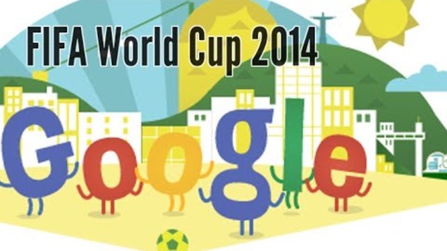 Световно първенство 2014 World Cup 2014 Google Doodle