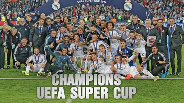 Реал Мадрид - Севиля 2:0 / Награждаването на Real Madrid UEFA Super Cup 2014 - 12.08.2014