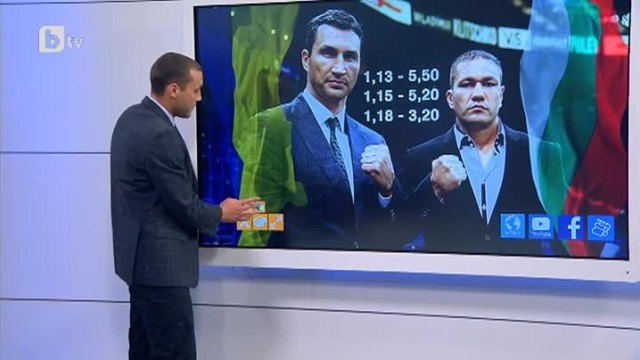 Броени дни преди  боксов мач между Владимир Кличко и Кубрат Пулев
