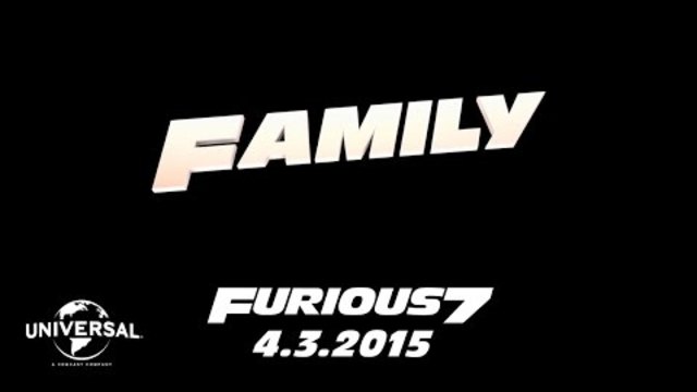 Furious 7 Cast Favorites - Family (HD)