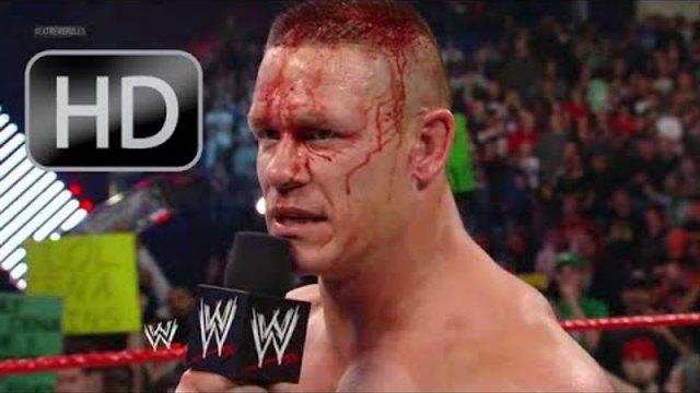 WWE Екстремни правила 2012 - Джон Сина срещу Брок Леснар  - 720p HD *БГ Аудио*