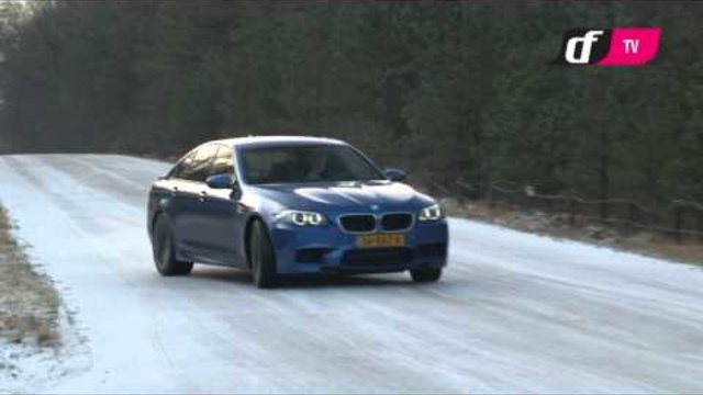 BMW M5 F10 drifts / powerslides