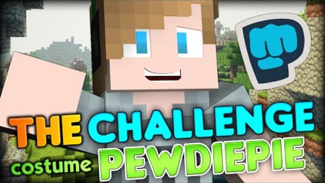 THE ULTIMATE BROFIST -  Disguised as PewDiePie - Minecraft Hunger Games - The Costume Challenge