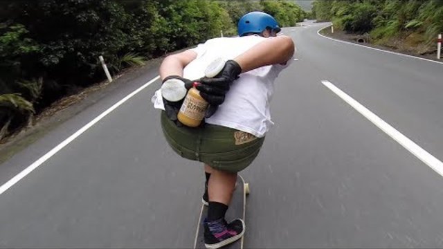 Longboarding: Peanut Butter Downhill