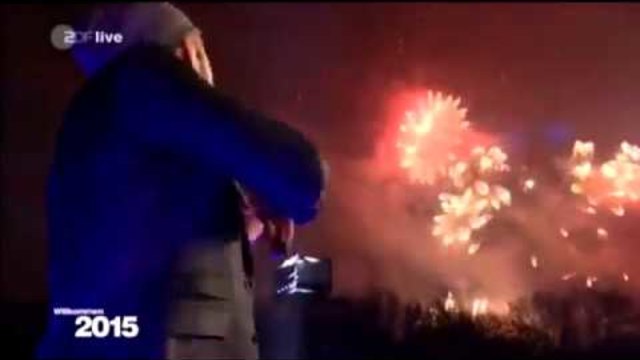 Посрещането на  Новатa Година. в Берлин, Германия  2015 - Новогодишна Фойерверки