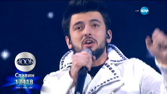 Финалното изпълнение на Славин Славчев - X Factor Live (09.02.2015) Финал