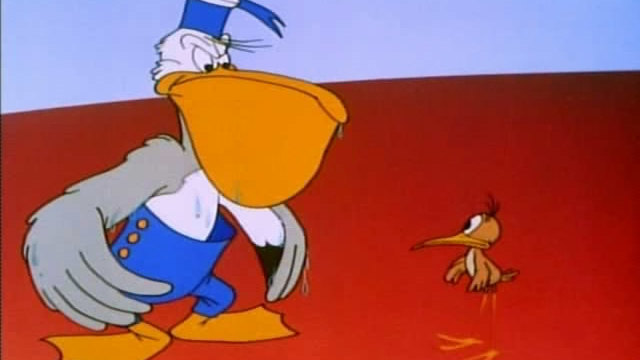 Пеликанът и бекасината (The Pelican and the Snipe) (1944) - Анимация