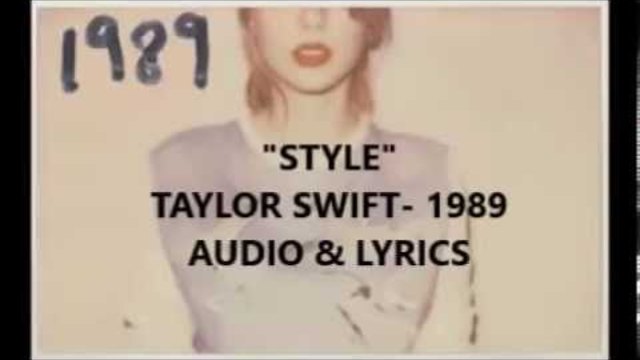 Taylor Swift - Style 1989