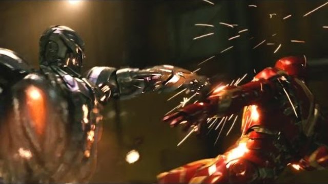 IRON MAN Vs ULTRON - Marvel's AVENGERS 2 - Movie Clip # 4