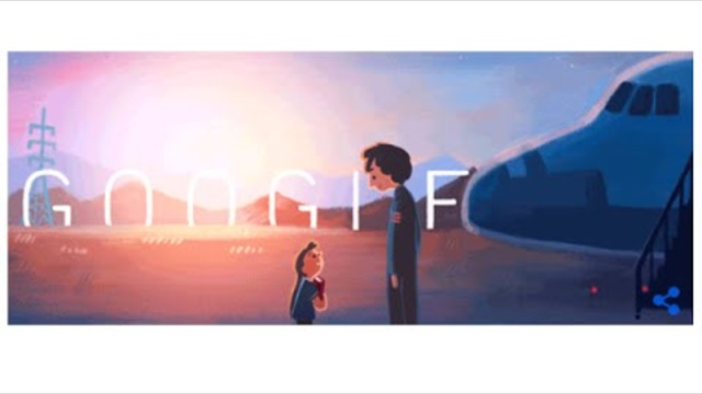 Сали Райд (Sally Ride) Жената-астронавт почете Google doodle