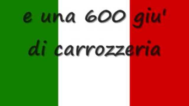 L&#39;italiano ( l asciatemi cantare  ) Toto Cotugno - lyrics